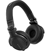 Pioneer DJ HDJ-CUE1BT-K, DJ Headset, Bluetooth Headset, Black