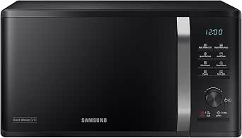 Samsung MG23K3575CK Forno Microonde Grill, 23 Litri, 800 W, Grill 1100 W,  Nero : Amazon.it: Casa e cucina