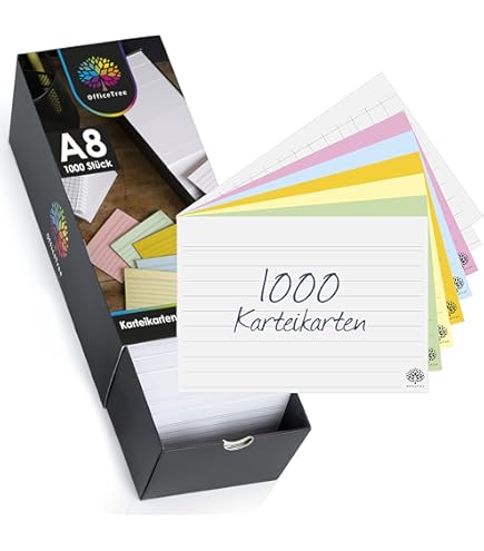 HAN Karteibox CROCO DIN A8 Quer Mit 5 Stützplatten Und 100 Karten
