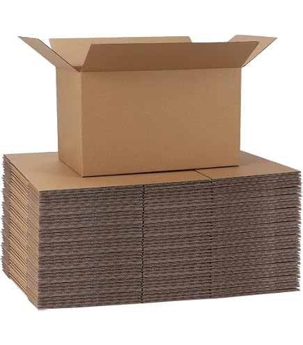 WePack 20 Stück Faltkarton 440x140x140 mm Innenmaß Versandkarton E-commerce Karton 1-Wellig 400G Braun Kartonage Verpackung Postkarton Versandschachtel Paket Päckchen WePack 20 Stück Faltkarton 440x140x140 mm Innenmaß Versandkarton E-commerce Karton 1-Wellig 400G Braun Kartonage Verpackung Postkarton Versandschachtel Paket Päckchen