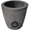 Johnson Tools 1.5 Size Casting Clay Graphite Crucible For Gold Silver Copper Brass Aluminum Foundry Furnace Torch Melting (Capacity- 2.3 kg Approx)