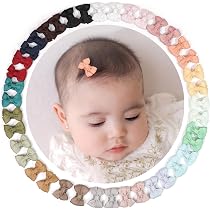 JOYOYO Baby-Haargummis – 360 Stück, 36 Farben, 2 Cm, Elastisch & Haarschonend