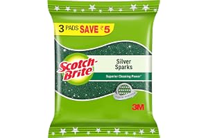 Scotch-Brite Silver Sparks Pad_3s Pack
