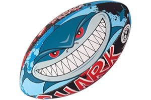 OPTIMUM Pelota de Rugby Shark Attack, SharkAttack, Tamaño 3, Unisex Adulto