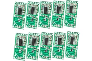 QIQIAZI 10PCS Sensore Radar a microonde RCWL-0516 Modulo, Sensore corpo Modulo interruttore a induzione Uscita 3,3 V