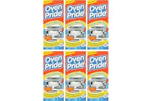 OVEN PRIDE Lot de 6 kits de nettoyage complet pour four 500 ml avec sac pour nettoyer les grilles de four