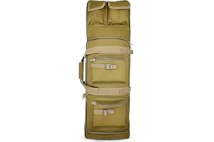 Alephnull Fodero Fucile da Caccia Custodia Fucile 120/100 / 85 cm Borsa per armi lunghe Custodia tattica Armi lunghe Zaino per fucile Custodia morbida per fucile