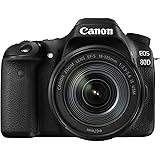 Canon EOS 80D DSLR Digitalkamera inkl. EF-S 18-135mm F3.5-5.6 IS USM Objektiv (24,2 Megapixel, 7,7 cm (3 Zoll) Display, DIGIC