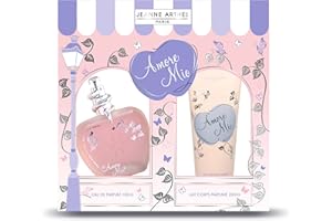 Jeanne Arthes - Coffret Amore Mio - Eau de Parfum 100ml + Body Lotion 200ml - Fabriqué en France