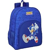 Safta SONIC &ndash; Children's School Backpack, Children's Backpack, Adaptable to Trolley, Ideal for School Ages, Comfortable and V