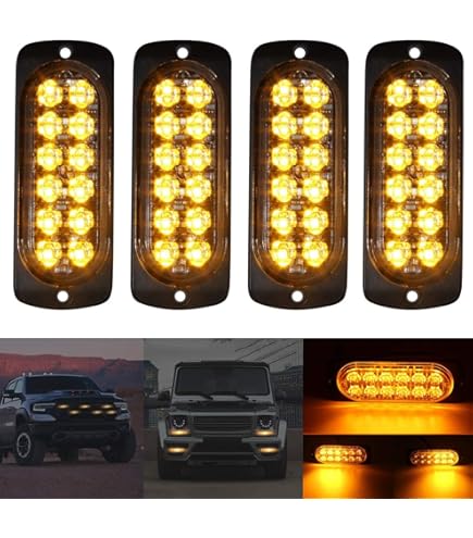 30 LED Parte Posteriore, 24 V, Luci Per Camion, Roulotte, Rimorchi, Colore Ambra, Rosso, Bianco, Per DAF, Scania, MAN - Foto 4