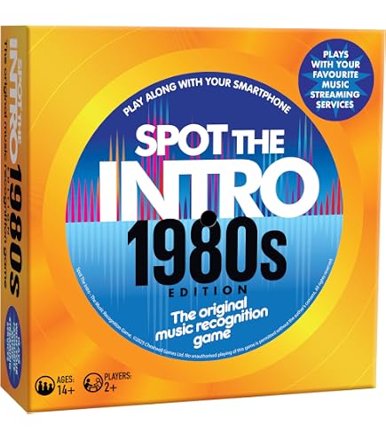 Ridley's Sala Giochi – 80's Pop Music Quiz – Gioco A Domande Per Serate Tra Amici