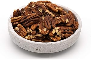 PEARLS OF SAMARKAND TREASURES OF THE SILK ROAD Mezze Pecan Jumbo Bio - 1kg - Extra Large - Non Tostate e Non Salate - Cibo Crudo