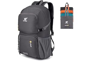 SKYSPER Sac à Dos 30L pour Femme et Homme Ultra Léger Sac à Dos de Randonnée Camping Résistant Sac à Dos Loisir Unisexe Sac à Dos Voyage Sports de Plein Air