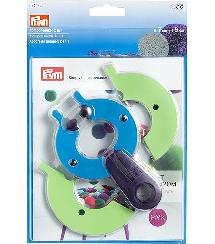 Kit Telai Per Pompon - 4 Misure Diverse, Per Realizzare Pompon Di Lana Per Cappelli, Sciarpe E Accessori - Foto 10