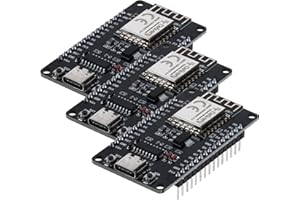 AZDelivery 3X NodeMCU Lolin V3 Module ESP8266 ESP-12F WiFi mit USB-C Anschluss WiFi Development Board mit CH340 kompatibel mit Arduino inklusive E-Book!