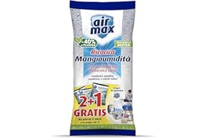 Air Max D0739 Ricariche Sali per Kit Assorbiumidità, 1,35Kg