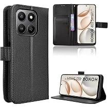 Custodia A Libro Per Honor 90 5G – Portafoglio In Pelle Sintetica Con Protezione RFID, Supporto E Cinturino – Viola - 4