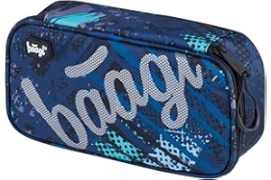 Baagl Federmäppchen für Mädchen - Schulmäppchen für Schreibwaren - Schulsachen Federtasche, Jungen Federmappe, Mäppchen für Schule