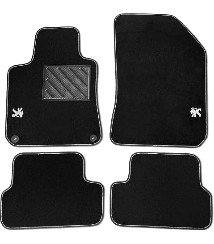 Tappetini Auto Citroen C1 2005-2013 - Set 2 Pezzi Anteriore Velours