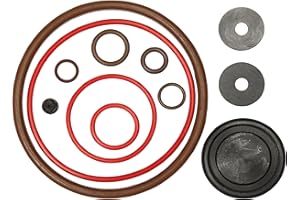 Solo 49578 Juego de Juntas Viton 425 435 jeringas dorsales, 21 x 11 x 1 cm, Color Negro