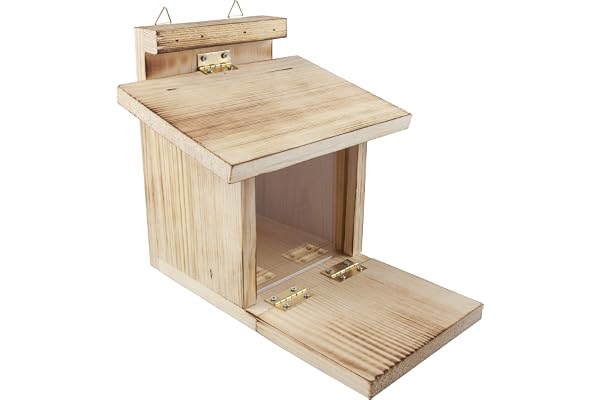 Windhager 05586 Mangeoire Automatique pour écureuils, Bois