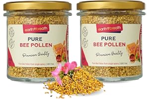 Earthbreath Bee Pollen Granules 400gr (2x200gr)– 100% Raw & Natural – Sustainably Harvested – Rich in Natural Goodness – No Artificial Additives