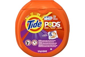 TIDE Pods, Spring Meadow, 72 per Pack, Sold as 1 Package