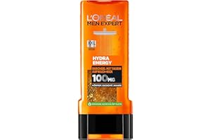 ‎L'ORÉAL MEN EXPERT L'Oréal Paris Men Expert XXL Duschgel und Shampoo für Männer, Zur Reinigung von Körper, Haar und Gesicht, Herren Duschbad mit Taurin, Hydra Energy, 1 x 400 ml