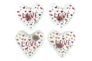 MC-Trend Lot de 4 chaufferettes de poche pour mains et doigts au chaud, coussins chauffants réutilisables (lot de 4)