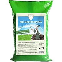 Original Linsor *Zauberrasen* Premium Rasensamen 1kg | Rasensamen schnellkeimend Grassamen schnellkeimend schnell…