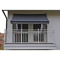 Angerer Klemmmarkise Style Anthrazit 150 cm, 2314/262