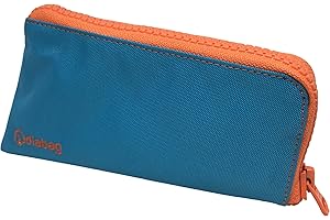 ‎DIABAG diabag Diabetikertasche Sunny Diabetes Insulin Glukose Blutzucker Zubehör, 19x10x5,5 cm, Nylon Cyan/RV Orange, 230-5