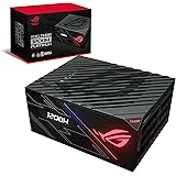 Asus ROG-THOR-1200P Unità di Alimentazione Platinum da 1200 W con Aura Sync e Display OLED, ATX 12 V, Nero