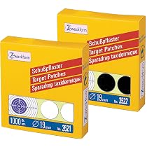 Cible De Tir 26 X 26 Cm En Carton 200 G/m² – Standard Target, Impression Haute Qualité