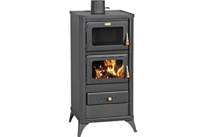 GRECOSHOP STUFE STUFA A LEGNA/CARBONE FIME 12/16 KW