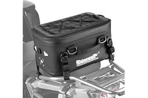 Rhinowalk Motorcycle Top Case Expantion Tail Seat Bag 16L Waterproof Motorbike Dual-Use Saddle Bag with Quick-Release Straps Camera Drone Storag Thermal Insulation