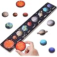 Montessori Sonnensystem Puzzle Aus Holz – Für Kinder Ab 3 Jahren | 8 Planeten, 40 Cm Groß, Lernspielzeug Für Weltraum & Feinmotorik