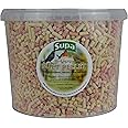Supa Mixed Suet Pellets for Wild Birds, 3 Litre Bucket , High Energy Protein Rich Treat For Garden Birds , Attract More Birds To Your Garden, Quality Wild Bird Food,package may vary