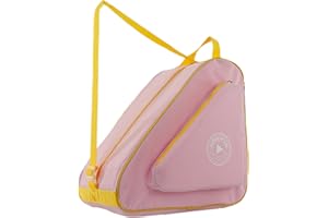 HEXIFUL Skate Bag for Ice, Inline, Roller & Quad Skates - Kids & Adults