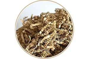 ARKANSIA - 1 Kg Papier Froissé Déchiqueté pour Remplissage Boîte Cadeau & Panier Garni – Frisure Kraft, Calage, Protection, Décoration, Mariage, Fête, Anniversaire, Naissance (Kraft, 1 Kg)