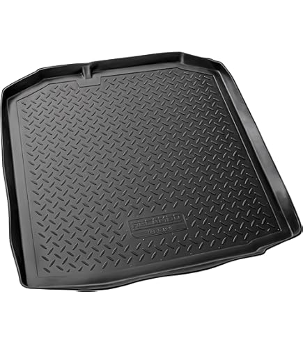 ELMASLINE 3D Gummimatten & Kofferraumwanne Set Für SKODA Fabia 3  III Kombi Ab 2014 Fussmatten