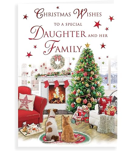 Classic Christmas Card, Special Son - 8 X 6 Inches - Piccadilly