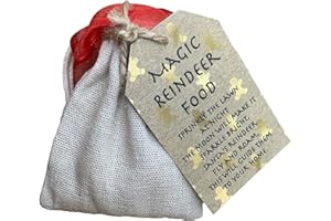 GENERIC Magic Reindeer Food, Christmas Eve Box Filler for Kids, Xmas Eve Kit, Childrens Craft Activity, Boys and Girls, Wildlife Friendly Bird Seed