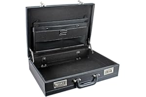 Bowatex Aktenkoffer Tradition Dokumentenkoffer 44 cm Schwarz