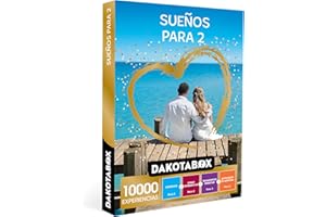 DAKOTABOX - Caja Regalo hombre mujer pareja idea de regalo - Sueños para 2 - 10000 experiencias como estancias rurales, tratamientos, cenas y actividades de aventura