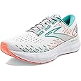 Brooks Women's Glycerin 20 Neutral Running Shoe, Oyster/Latigo Bay/Coral, 9.5