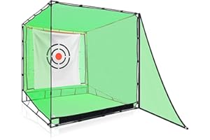 ‎KAPLER Kapler Golfnetz Übunskäfig,Golf Übungsnetze, Golf schlagkäfig, Übungsnetz, mit Ziel