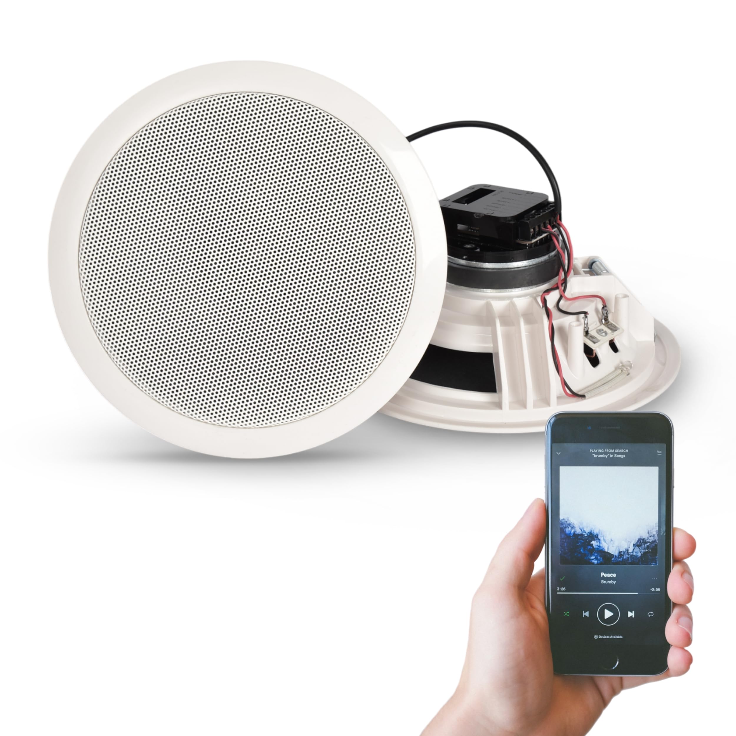 NESA 6.5 Inch Bluetooth Ceiling Speakers Review for Homes and Offices