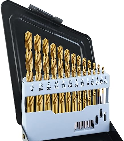 CoCud M8 X 1.25 Tap And Drill Bit Set - 6.8mm Metric Screw Tap & High-Speed Steel Drill Bit Tool Kit
